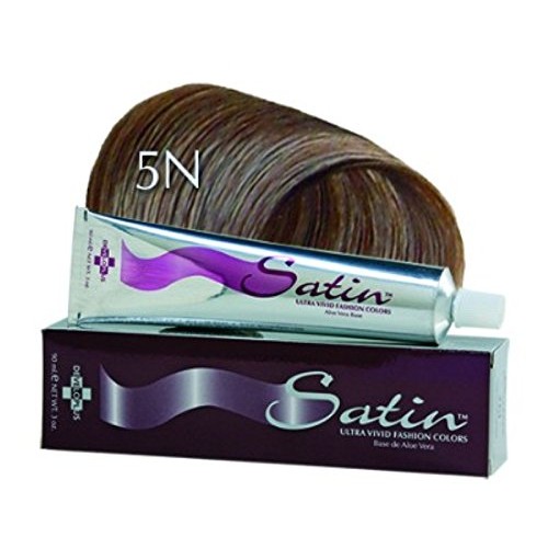 Developlus Satin Color #5N Light Brown 3 Ounce 88ml 3 Pack