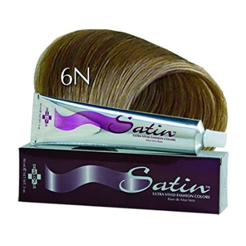Developlus Satin Color #6N Dark Blonde 3 Ounce 88ml 3 Pack