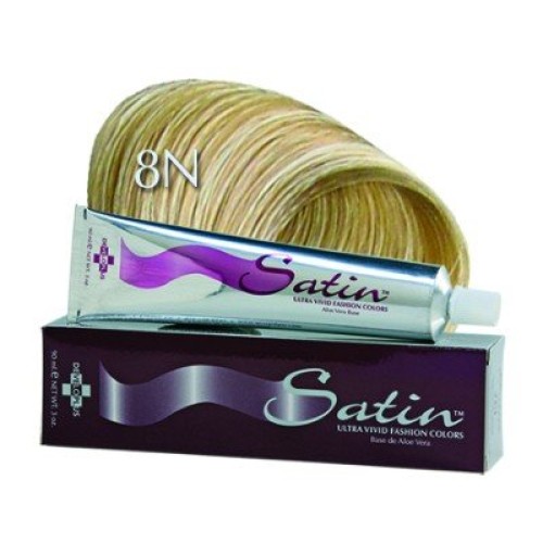 Developlus Satin Color #8N Light Blonde 3 Ounce 88ml 3 Pack