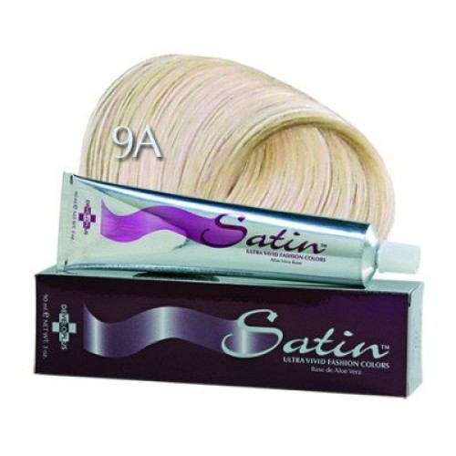 Developlus Satin Color #9A Very Light Ash Blonde 3 Ounce 88ml ...