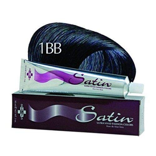 Satin Ultra Vivid Fashion Hair Colors 1BB BLUE BLACK 3 oz