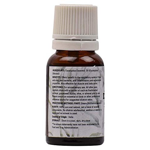 Dharma TSBT Eucalyptus Essential Oil for Steam inhalation, Pain m...
