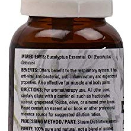 Dharma TSBT Eucalyptus Essential Oil for Steam inhalation, Pain m...
