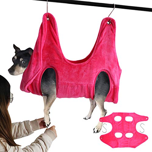 Dheera Pet Hammock Dog Cat Grooming Hammock Restraint Bags Conven...