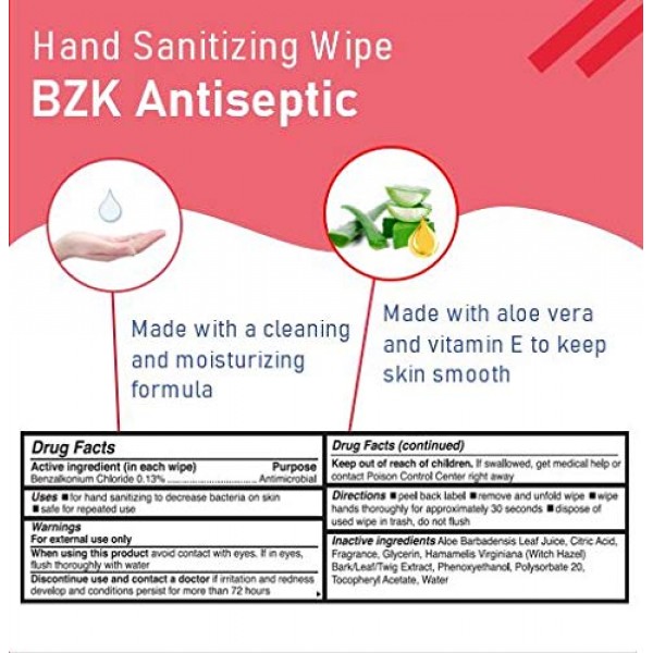 WipeEssentials Hand Sanitizing Wipes Alcohol Free Gentle Formula ...