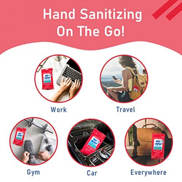 WipeEssentials Hand Sanitizing Wipes Alcohol Free Gentle Formula ...