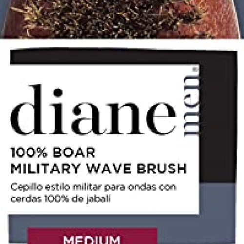 Diane Premium 100% Boar Bristle Brush for Men – Medium Firm Brist...