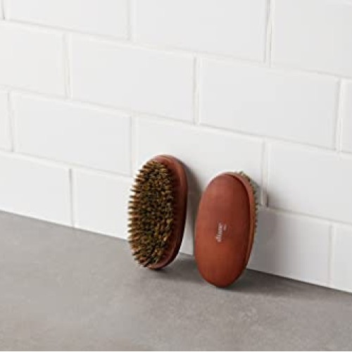 Diane Premium 100% Boar Bristle Brush for Men – Medium Firm Brist...