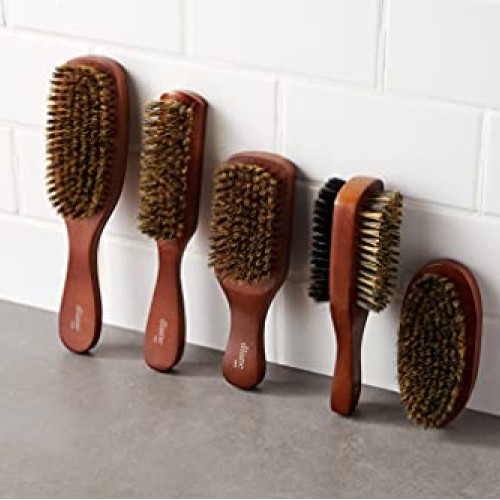 Diane Premium 100% Boar Bristle Brush for Men – Medium Firm Brist...
