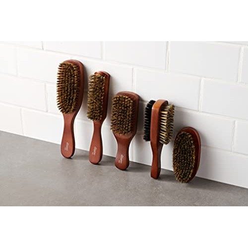 Diane Premium 100% Boar Bristle Brush for Men – Medium Firm Brist...