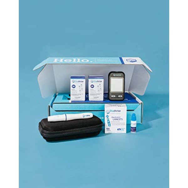 Reliable Diathrive Blood Sugar Test Kit & Blood Glucose Monitorin...