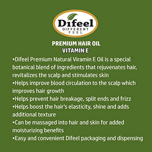 Difeel Sunflower Mega Care Vitamin E Oil, 2.5 Ounce