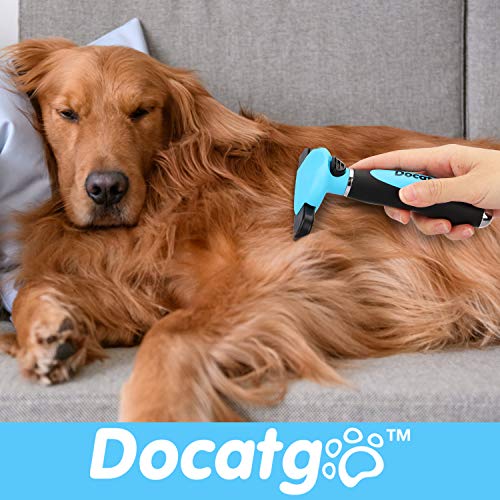 Docatgo Pet Grooming Brush Comb, Professional Deshedding Groomer ...