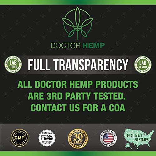 Doctor Hemp | 1000mg Pure Hemp Oil Extract | for Pain, Anxiety, S...