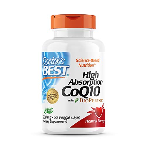 Doctors Best High Absorption CoQ10 with BioPerine Gluten Free Na...
