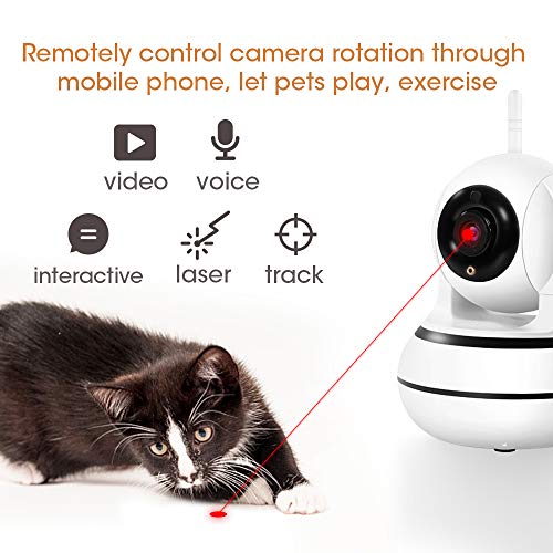 DOGCOOL New 2019 Smart Pet Camera,FHD 1080p Dog Camera with Int...