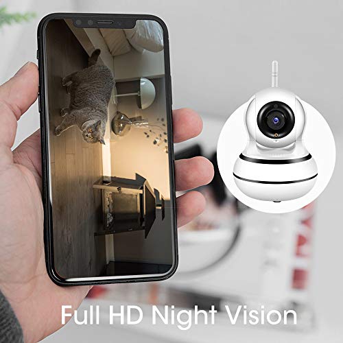DOGCOOL New 2019 Smart Pet Camera,FHD 1080p Dog Camera with Int...
