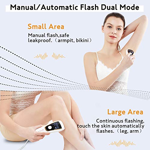 Laser Hair Removal For Women and Men, DoLike 300000 Flashes IPL P...