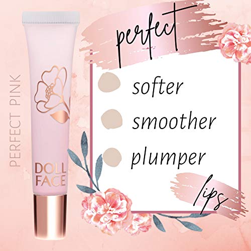 DOLL FACE Lip Plumper, Poutrageous Plumping Lip Gloss Balm with M...