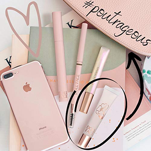 DOLL FACE Lip Plumper, Poutrageous Plumping Lip Gloss Balm with M...
