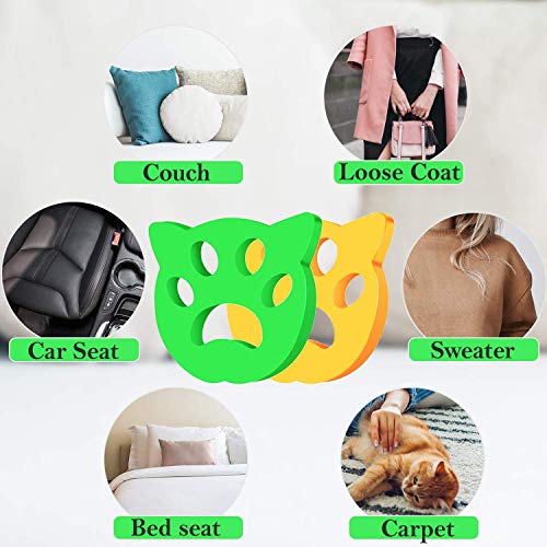 Pet Hair Remover for Laundry pet Hair Catcher Dogs Cats Hair Catc...