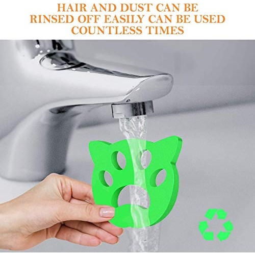 Pet Hair Remover for Laundry pet Hair Catcher Dogs Cats Hair Catc...