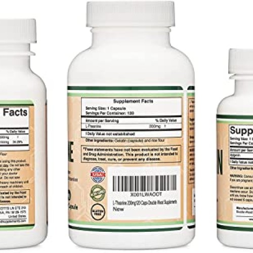 Double Wood Supplements Magnesium Threonate Magtein, Apigenin, ...