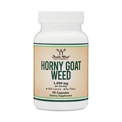 Horny Goat Weed for Men and Women - No Fillers Max Strength Epim...