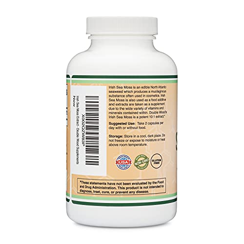 Irish Sea Moss Capsules, More Potent Than Sea Moss Gel Extract 1...