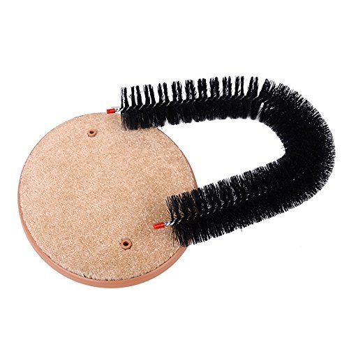 Dougez Cat Arch Self Groomer Massager, Cat Scratcher Toys Fur Gro...