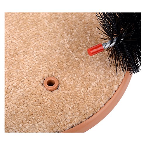 Dougez Cat Arch Self Groomer Massager, Cat Scratcher Toys Fur Gro...