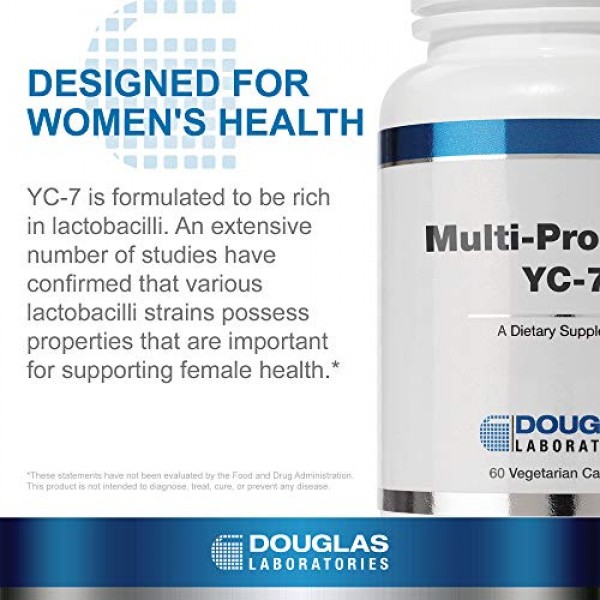 Douglas Laboratories - Multi-Probiotic YC-7 - Probiotics and Preb...