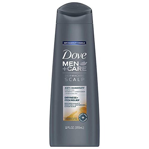 DOVE HAIR Men+Care Dermacare 2 In 1 Shampoo And Conditioner, Scal...