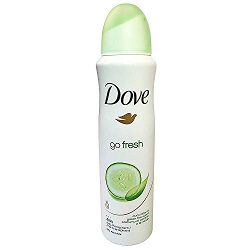 Dove Go Fresh Cucumber & Green Tea Antiperspirant Spray Deodorant...