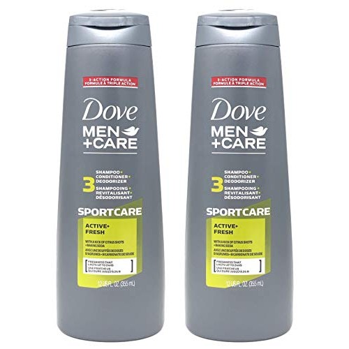 Dove Men+Care 2-in-1 Shampoo and Conditioner, Sportcare Active Fr...