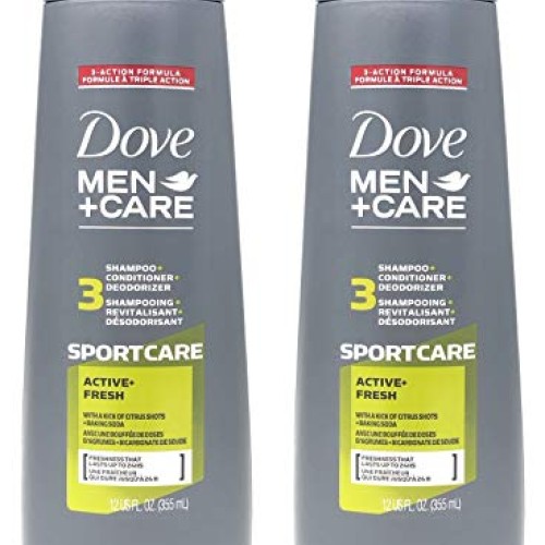 Dove Men+Care 2-in-1 Shampoo and Conditioner, Sportcare Active Fr...