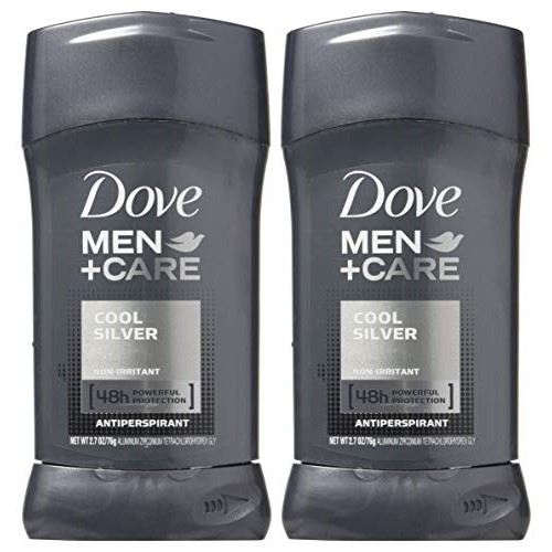 Dove Men+Care Antiperspirant Stick, Cool Silver, 2.7 Ounce Pack ...