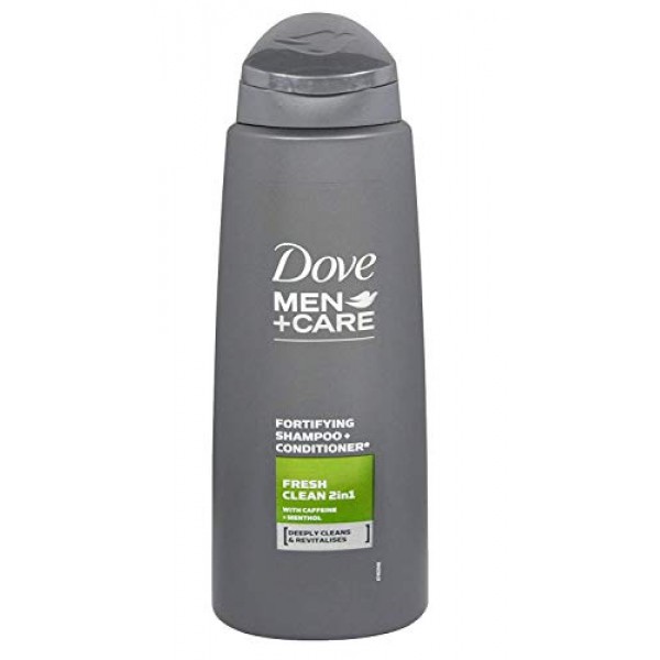 Dove Men + Care Fortifying 2-in-1 Shampoo + Conditioner, Clean Fr...