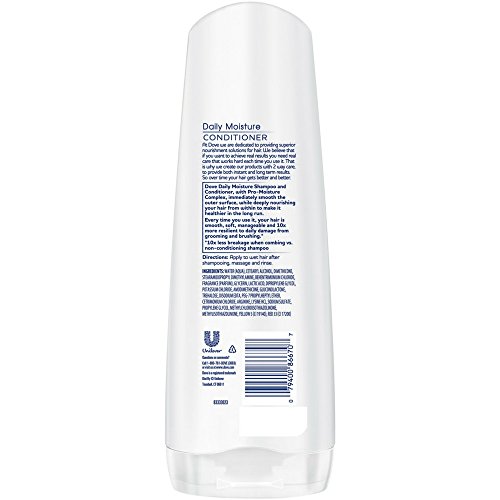 Dove Nutritive Solutions Daily Moisture Conditioner 12 oz Pack o...