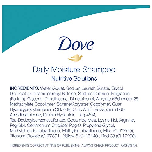 Dove Nutritive Solutions Moisturizing Shampoo for Normal to Dry H...