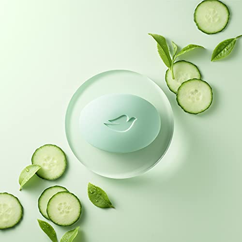Dove Skin Care Beauty Bar For Softer Skin Cucumber And Green Tea ...