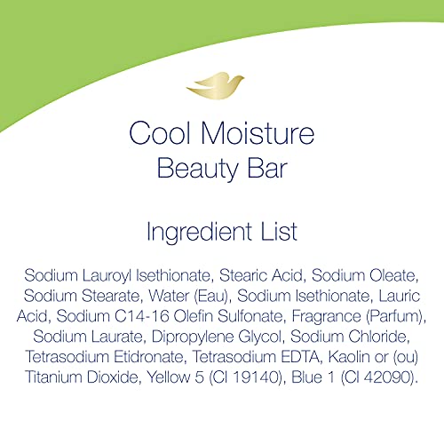 Dove Skin Care Beauty Bar For Softer Skin Cucumber And Green Tea ...