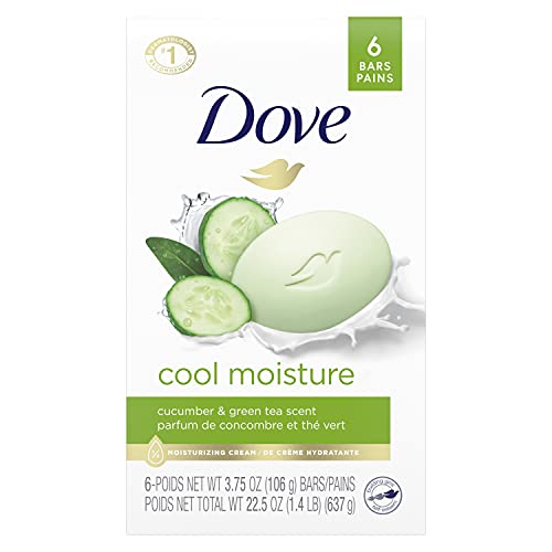 Dove Skin Care Beauty Bar For Softer Skin Cucumber And Green Tea ...