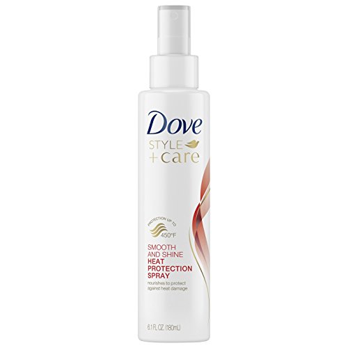 Dove Style + Care Smooth Shine Heat Protection Spray, 6.1 fl oz