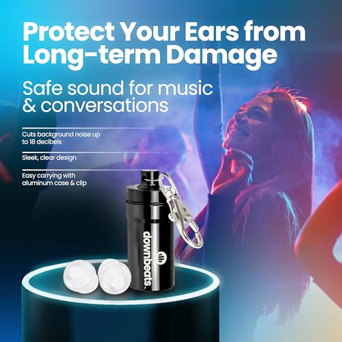 High Fidelity Ear Plugs for Hearing Protection - Discreet, Clear ...