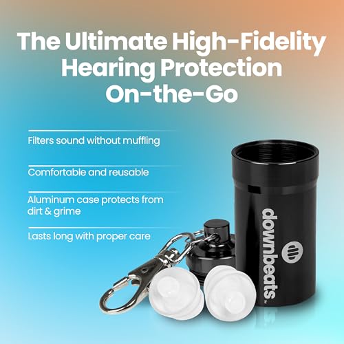 High Fidelity Ear Plugs for Hearing Protection - Discreet, Clear ...