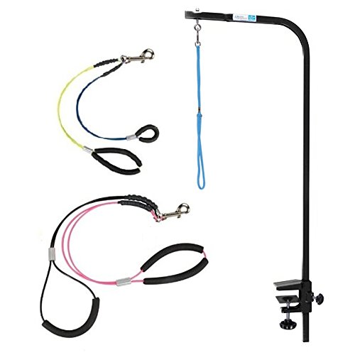Grooming Arm with Clamp 36 Adjustable Arm-Black and Dog Groomi...