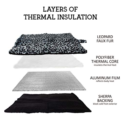 Thermal Cat Pet Dog Warming Bed Mat, Comfortable Nap, Sleeping an...