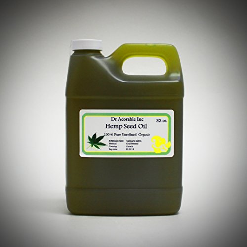 Hemp Seed Oil A Level of Beauty & Health 32 Oz/1 Quart