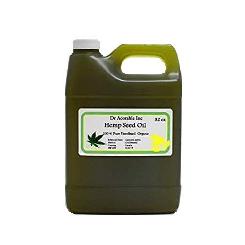 Hemp Seed Oil A Level of Beauty & Health 32 Oz/1 Quart